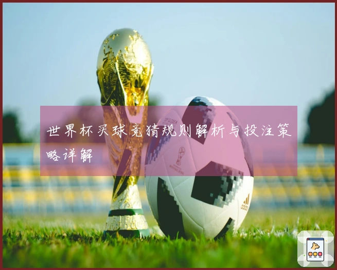 世界杯买球竞猜规则解析与投注策略详解